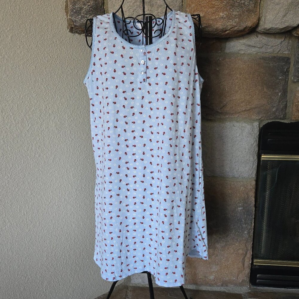 Charter Club Pima Cotton 'Ladybug' Short Dress